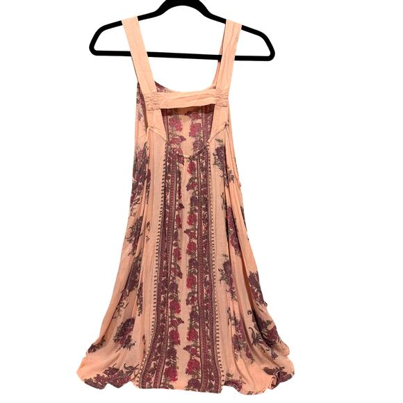 FREE PEOPLE Paradise Song Dress Size M Tunic Boho Prairie Casual - Picture 4 of 7